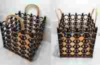 Dont be biased! You can also make durable and useful items out of paper - DIY Storage Basket - YouTube