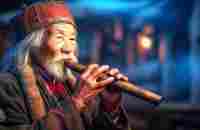 Healing Tibetan Flute, Eliminate Stress And Calm The Mind, Release Of Melatonin And Toxin - YouTube