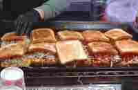 Street Toast Master who Only Sells for 3 Hours in the Morning? Myeongdong Toast - Korean street food - YouTube