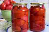 Сохраняю помидоры КАК СВЕЖИМИ на Зиму!! Без соли, сахара и уксуса /Tomatoes for the winter - YouTube