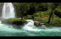 Расслабляющая музыка Звуками природы Красивейший водопад HD - YouTube