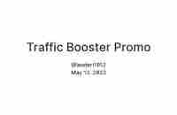 Traffic Booster Promo — Teletype