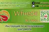 Инструкция по использованию шагомера - Whieda