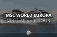 MSC World Europa - Virtual Ship Tour - YouTube