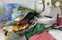 New, beautiful idea. After watching this video, you will not throw away the leftover fabric #diy - YouTube