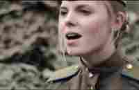 На позицию девушка провожала бойца. Огонёк | War songs. Girl accompanied soldier at the front - YouTube