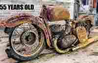 Restoration Rusty Old Motorcycle JAWA - 1960s two stroke engine | Abandoned Broken Legend Repairing - YouTube