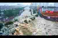 The World is shocked by the flood in China! Monstrous footage from Beijing and Hebei! - YouTube