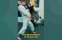 The descendant of Bruce Lee #kungfu - YouTube