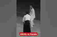 Aikido vs Karate. Demonstration - YouTube