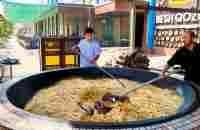 UZBEKISTAN! I COOK PILAF IN THE PILAF CENTER IN TASHKENT. - YouTube