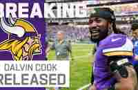 BREAKING NEWS: Vikings Release RB Dalvin Cook - YouTube