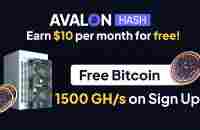 AvalonHash ✨ First Class Cloud Mining Service