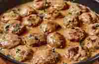 Chiftele delicioase intr-un sos cremos de mustar foarte delicios! - YouTube