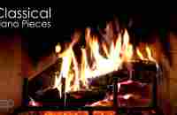 Classical Piano Music & Fireplace 24/7 - Mozart, Chopin, Beethoven, Bach, Grieg, Schumann, Satie - YouTube