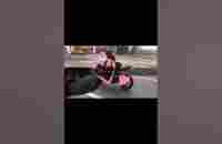 girl on a motorbike #shorts#Aldance8# - YouTube