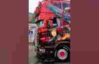 Beautiful Scania V8 sound Transformers Truck - YouTube