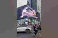 3D billboard crazy in china 