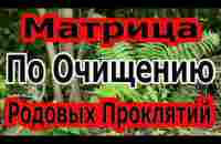 Матрица По Очищению От Родовых Проклятий - YouTube