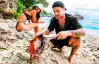 Catching Our Own Food On A Tropical Island - YouTube