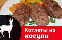 Котлеты из косули — краткий рецепт фарша из дичи, калорийность блюда из мяса косули - YouTube