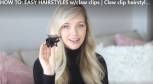 HOW TO: EASY Hairstyles w/claw clips | Claw clip h