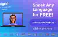 Gliglish · Your AI Language Teacher | Practice speaking & listening