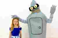 Nastya and her toy robot - YouTube