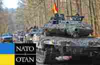 20,000 Troops And 3,500 Combat Vehicles From 9 NATO Countries Arrive At Ukraine Border - YouTube