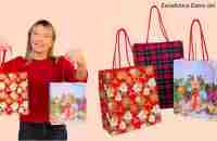 No Compras Más Las Bolsas Para Regalo - Haz Tus Bolsas Para Regalos Reversibles - YouTube