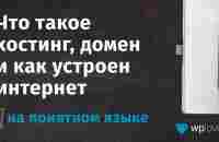 Что такое хостинг, домен и как устроен интернет на понятном языке - YouTube