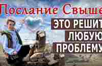 Послание Свыше. Это решит любую проблему - YouTube