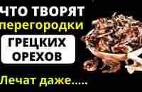 Лечебные Свойства Перегородок Грецких Орехов. Как правильно приготовить отвар и настойку. - YouTube