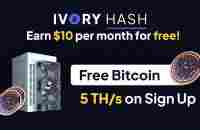 IvoryHash ✨ The Most Sustainable Bitcoin Cloud Mining Service