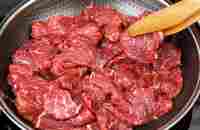 Tender Beef in 5 Minutes! Chinese Secret to Soften the Toughest Beef - YouTube