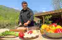 CHEF COOKING AN OUTSANDING RECIPE! SPRING IN THE RURAL VILLAGE | MOUNTAIN CHEF - YouTube