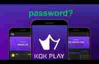 Как восстановить пароль в приложении KOK PLAY - YouTube