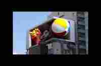 final fantasy vii 3D billboard in Japan amazing animation - YouTube